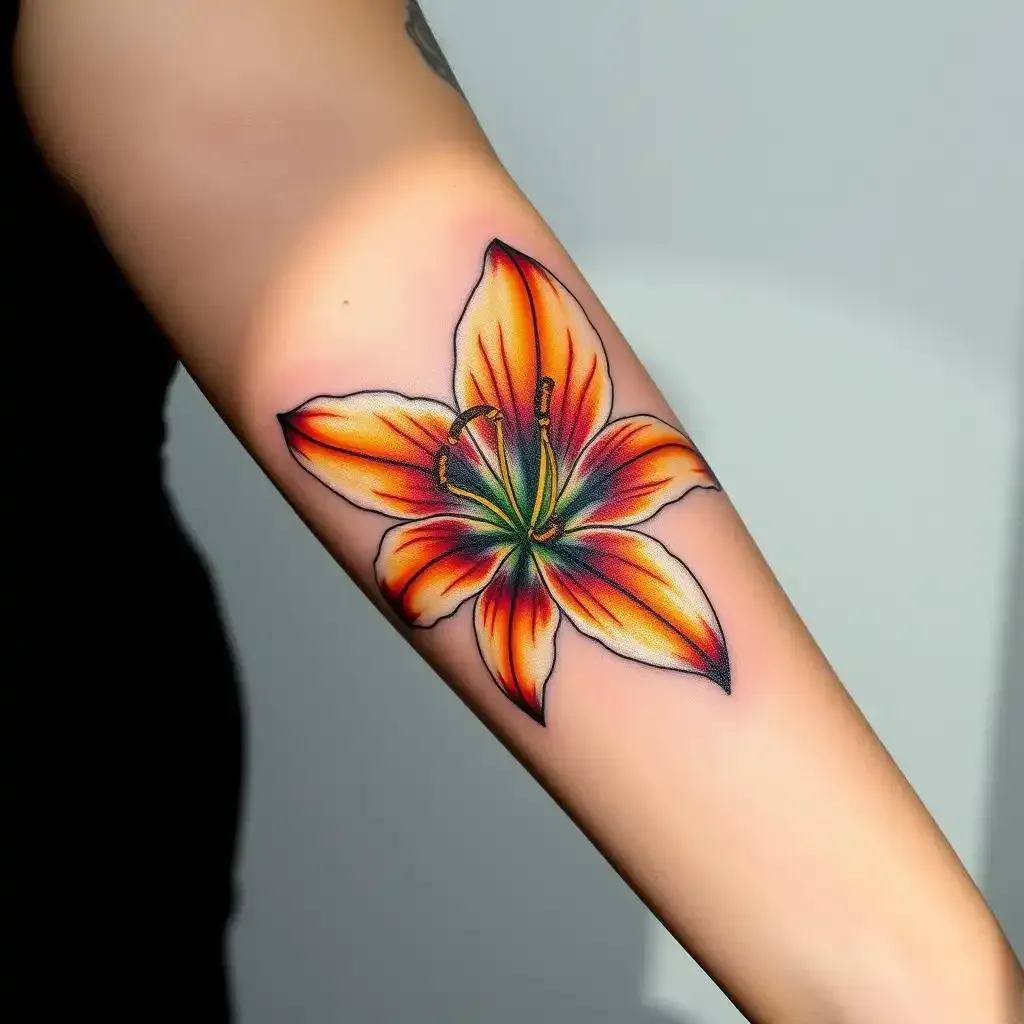 10 Ultimate Tiger Lily Flower Tattoo Designs You Won't Believe