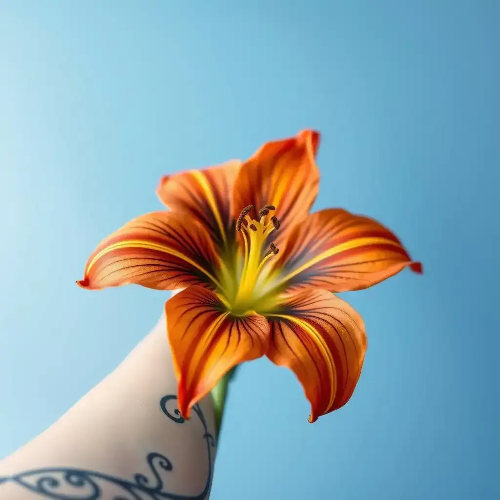 10 Ultimate Tiger Lily Flower Tattoo Designs You Won't Believe - Lilyflower