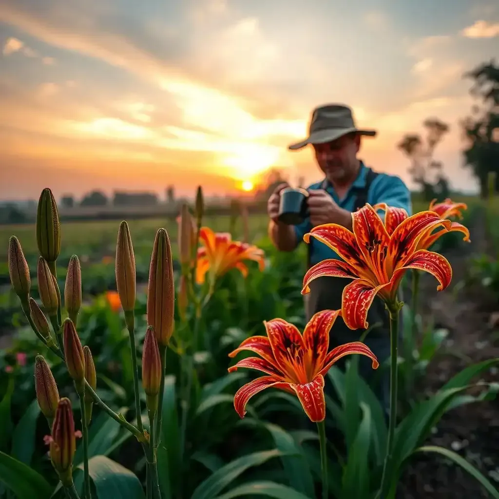 A Day At The Tiger Lily Flower Farm