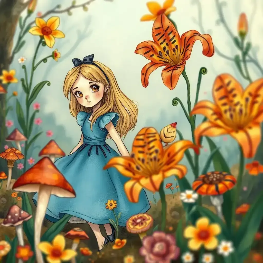 Alice In Wonderland And The Tiger Lily Exploring The Literary Context