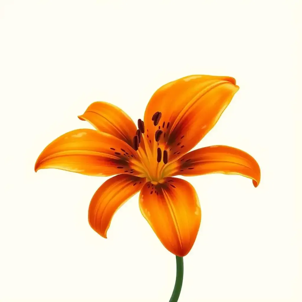 Amazing Birth Flower: Tiger Lily - Lilyflower