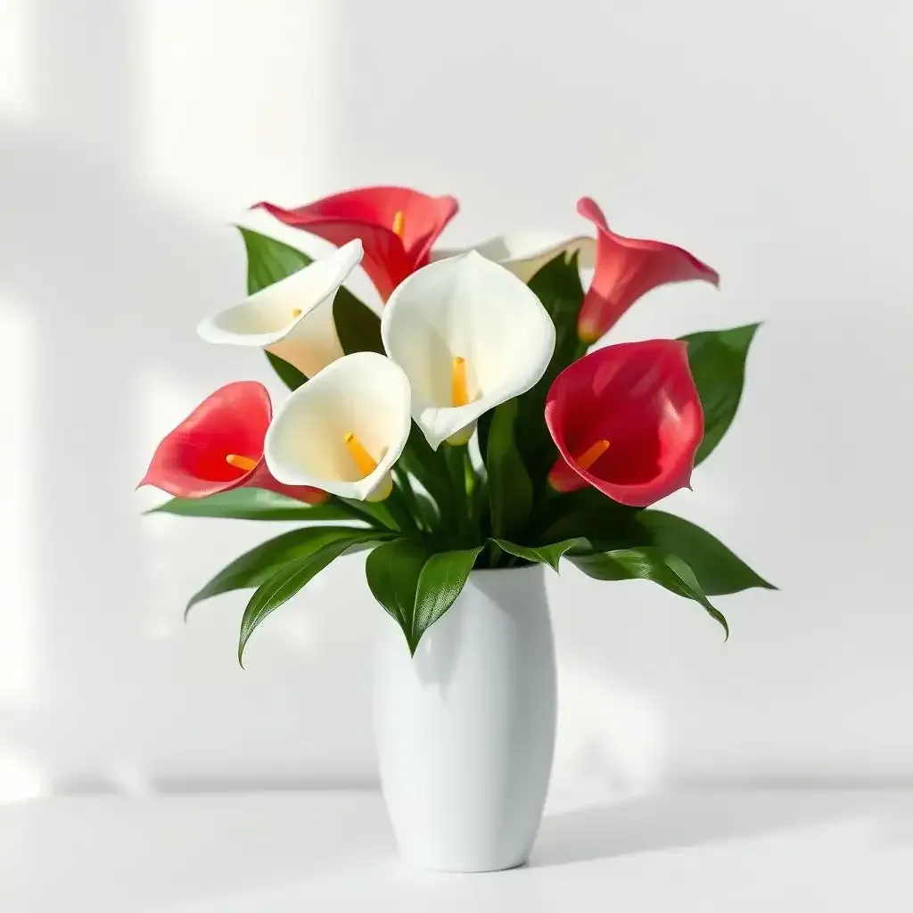 Amazing Calla Lily Artificial Flower Arrangement - Lilyflower