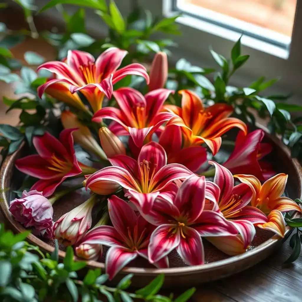 Amazing How To Make Tiger Lily Sugar Flowers - Lilyflower