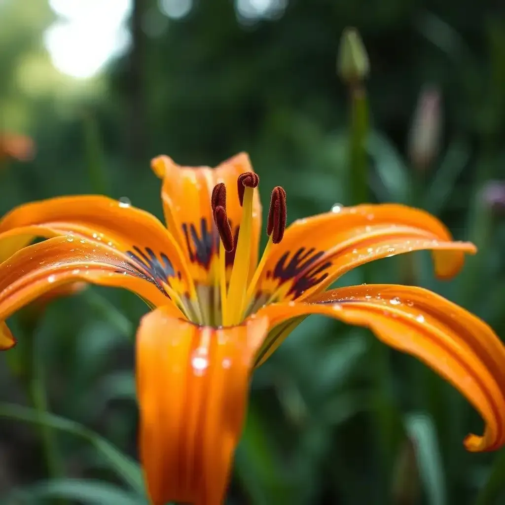 Amazing Imagine Of A Tiger Lily Flower - Lilyflower