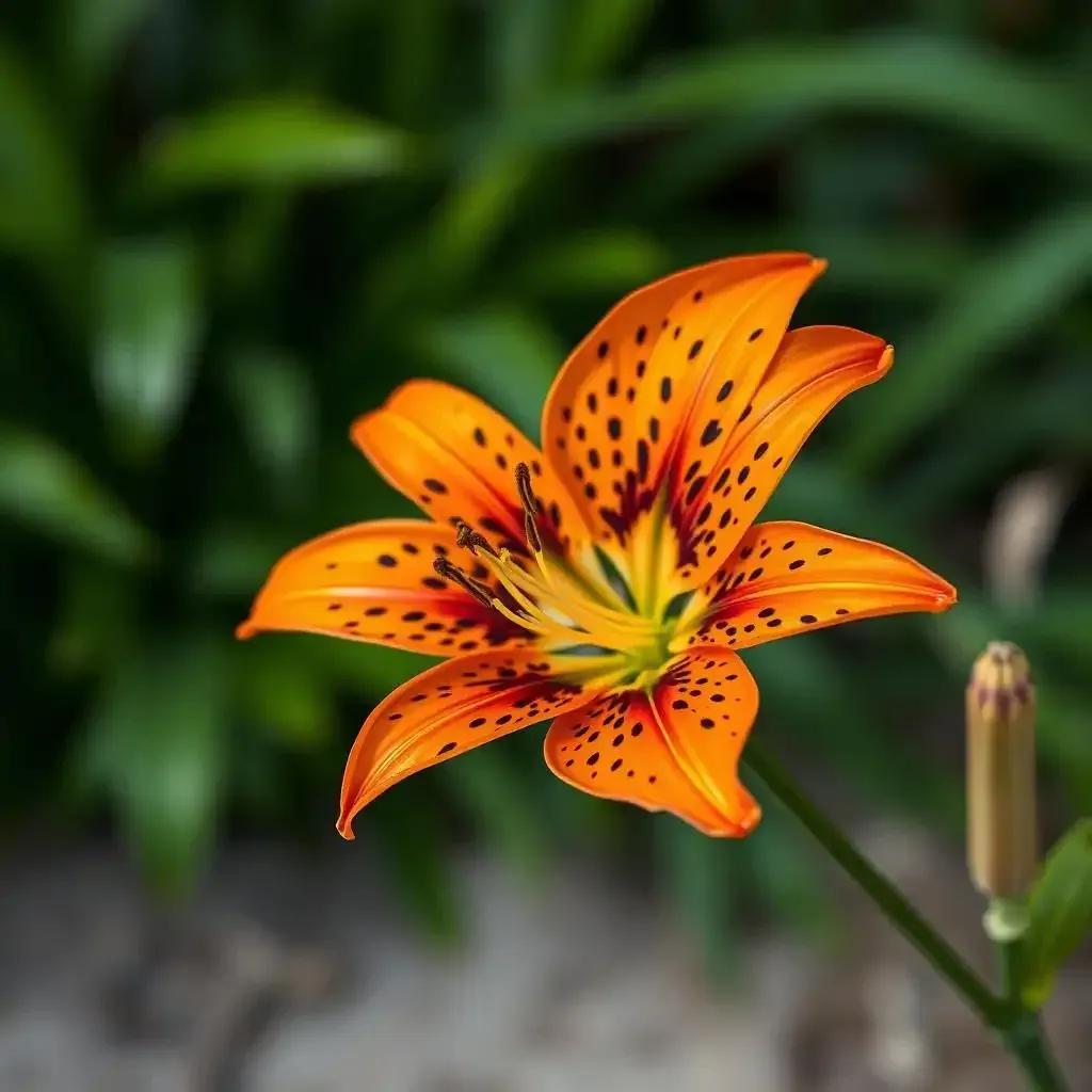 Amazing Imagine Of Tiger Lily Flower