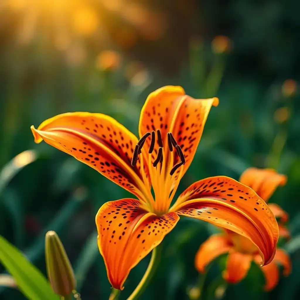 Amazing Imagine Of Tiger Lily Flower - Lilyflower