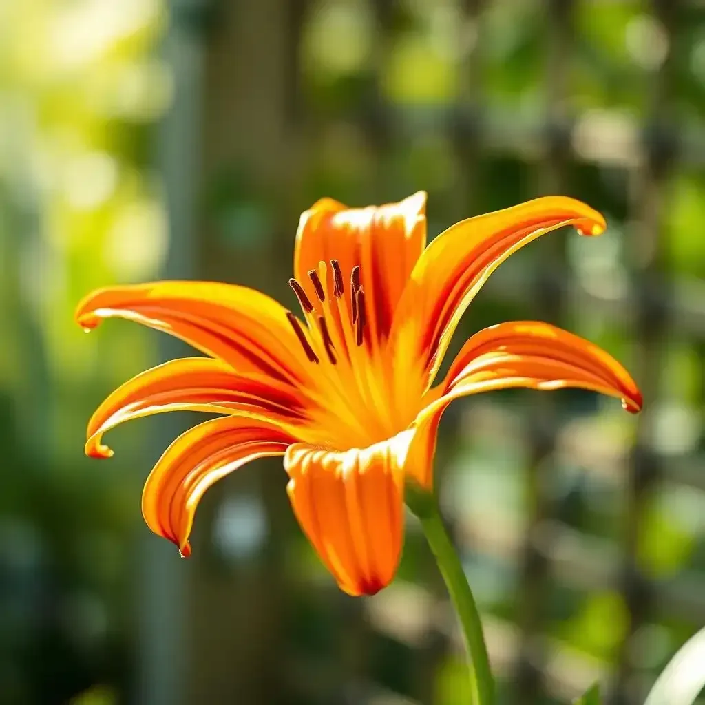 Amazing Orange Tiger Lily Flower - Lilyflower