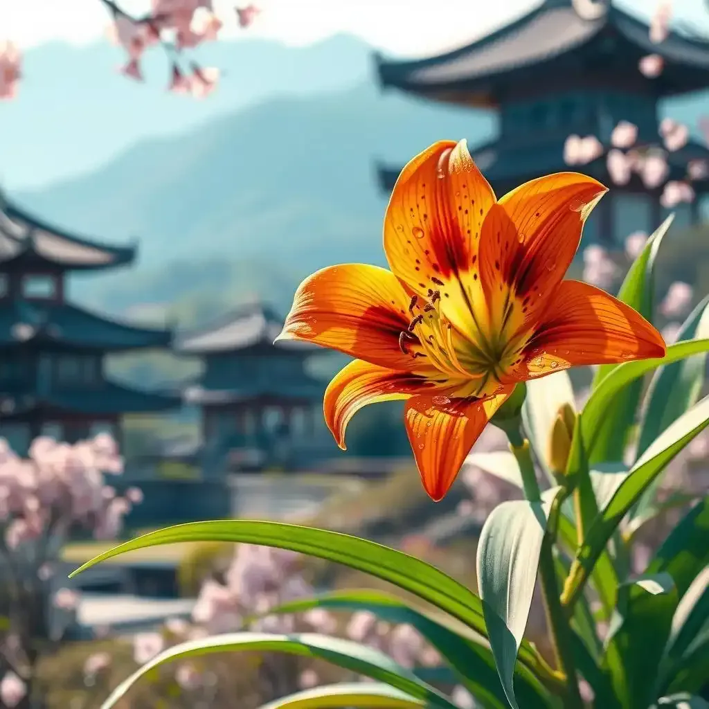 Amazing Tiger Lily Birth Flower Korea Guide - Lilyflower