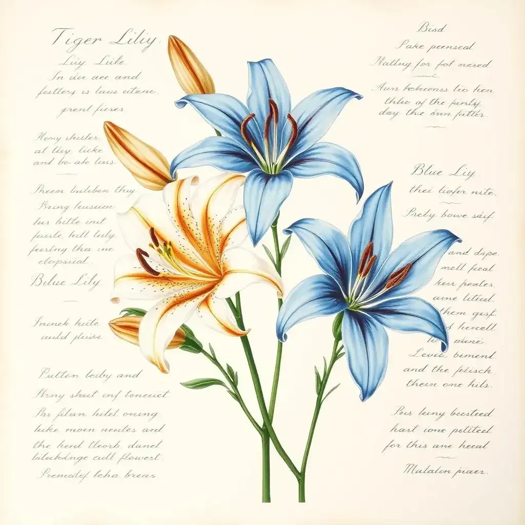 Amazing Tiger Lily Blue Lily Flower Guide