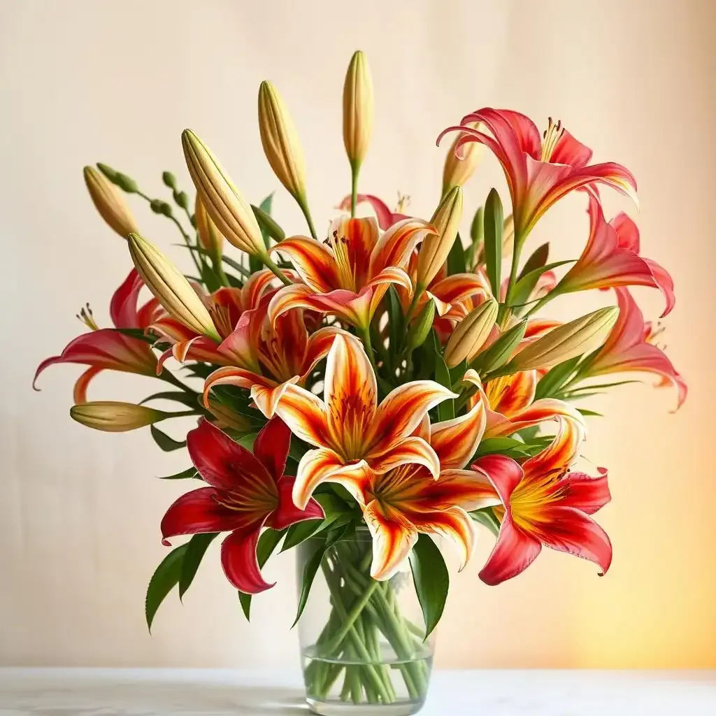 Amazing Tiger Lily Floral Arrangements