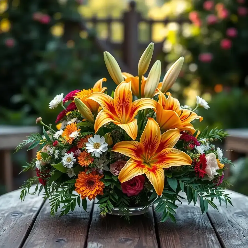 Amazing Tiger Lily Floral Arrangements - Lilyflower