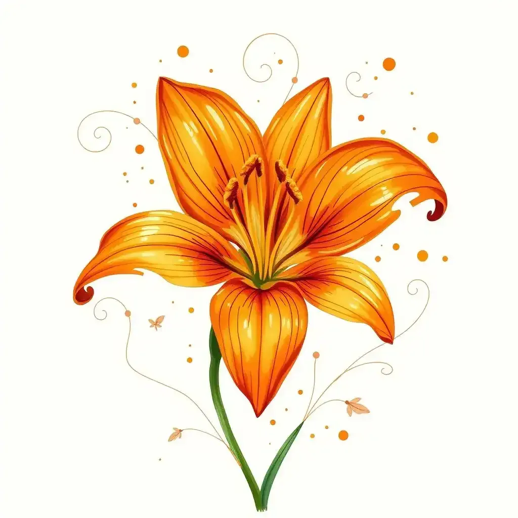 Amazing Tiger Lily Flower Art: Stunning Designs - Lilyflower