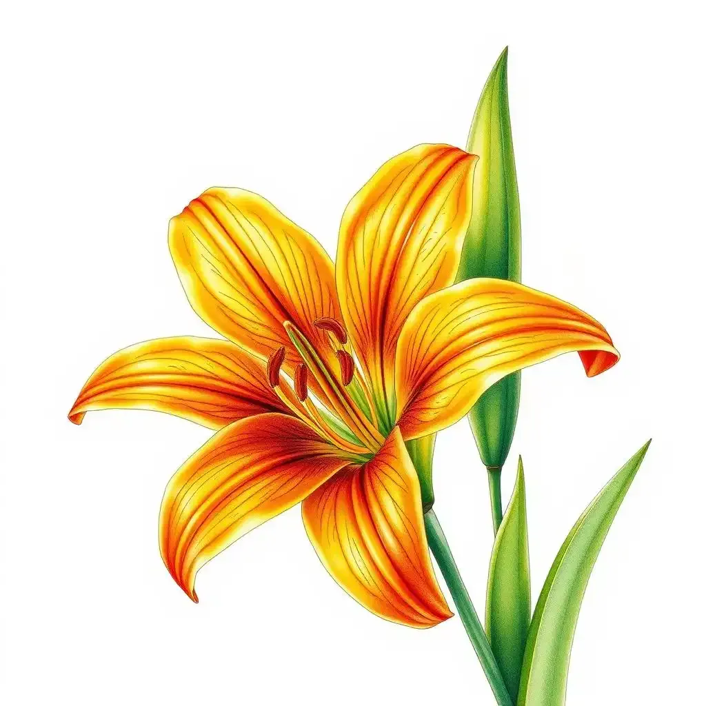 Amazing Tiger Lily Flower Sketch: Ultimate Guide - Lilyflower