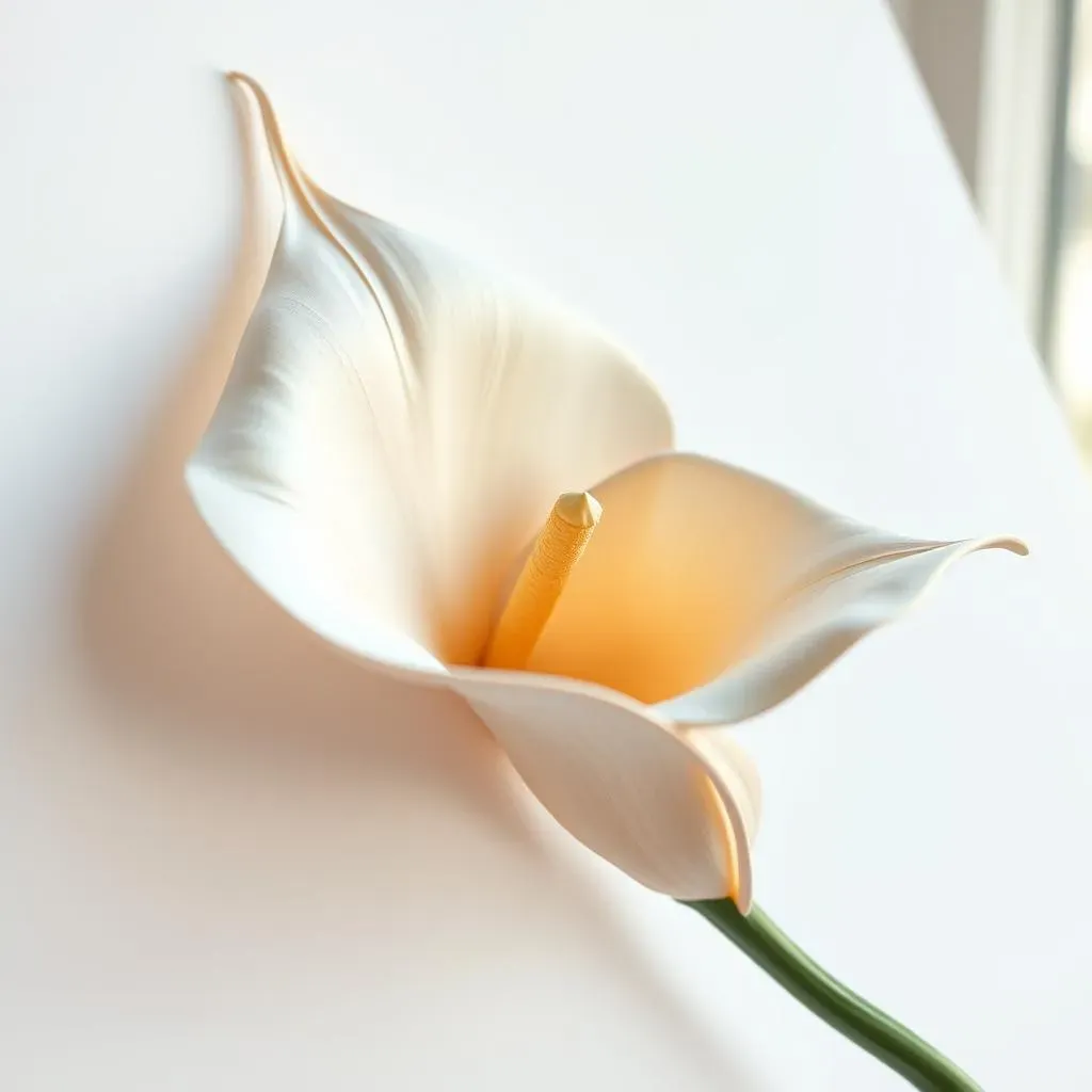 Assembling Your Paper Calla Lily Flower: A Detailed Guide