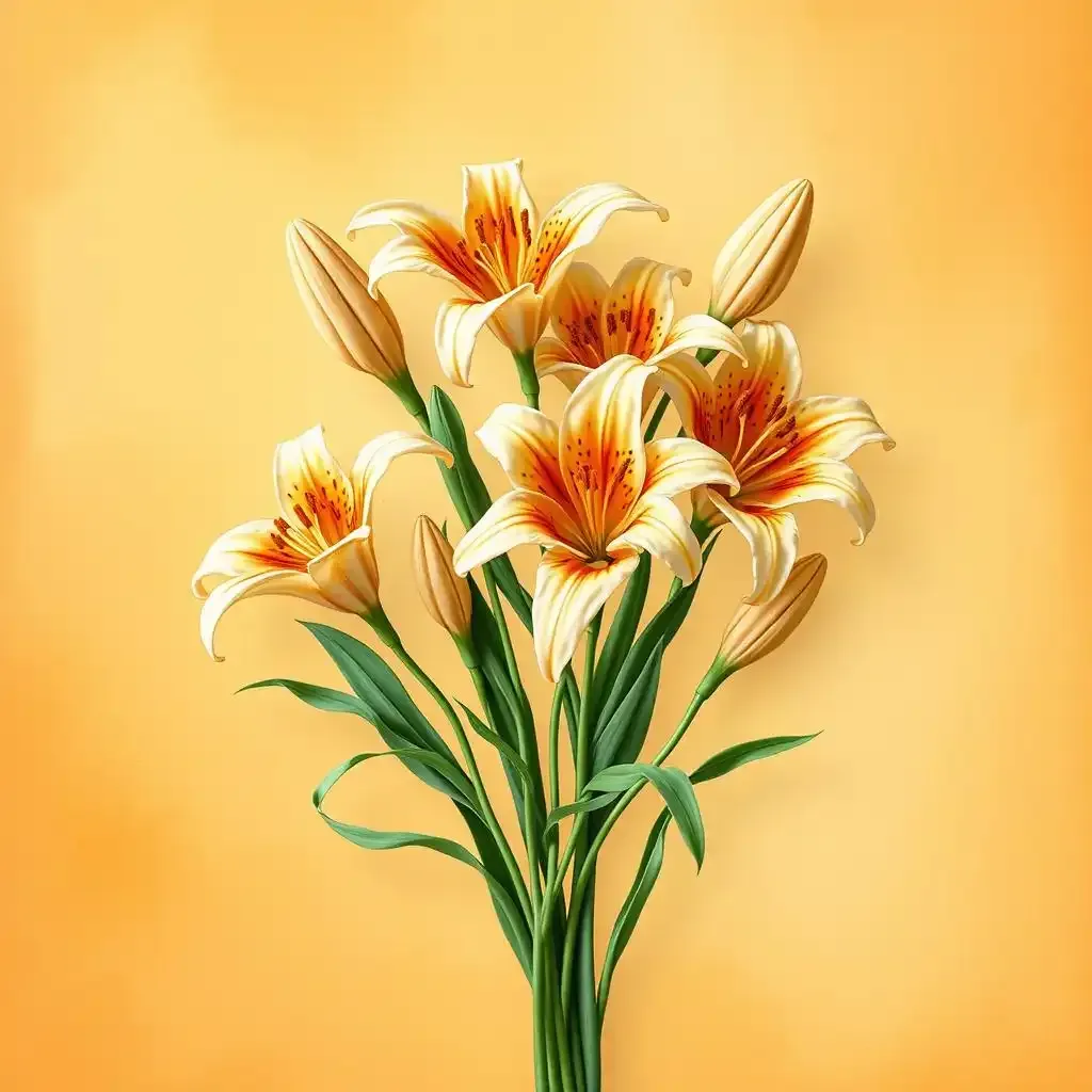 Awesome How To Make Tiger Lily Sugar Flowers