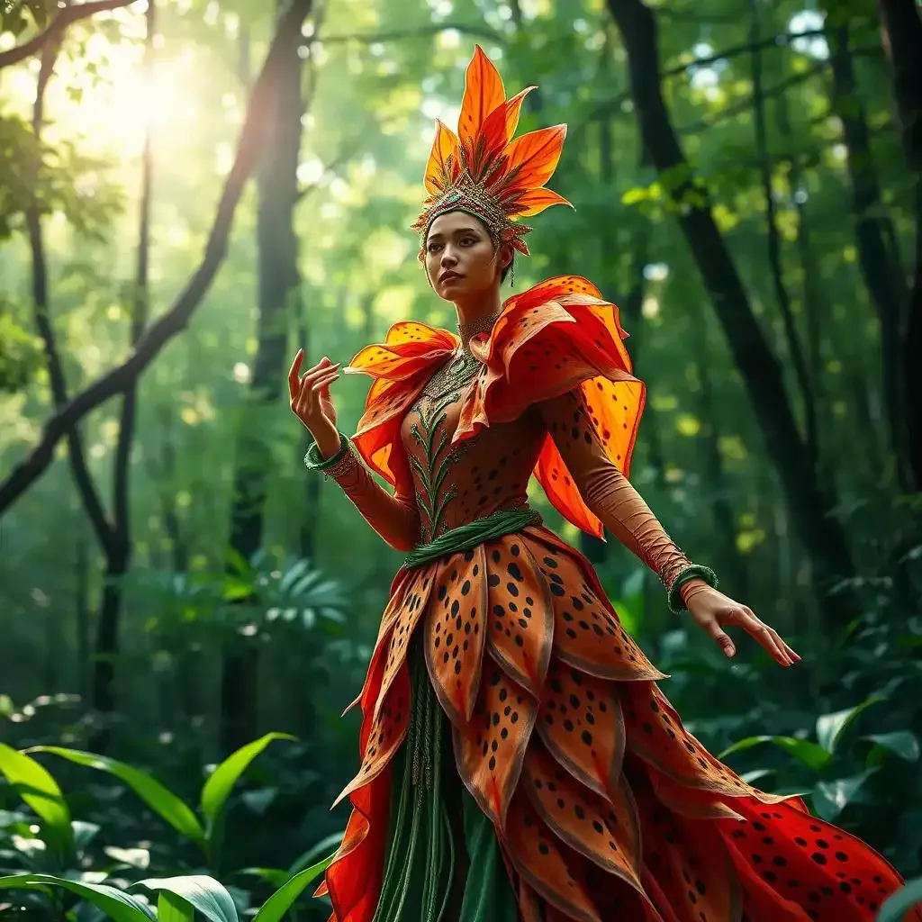 Awesome Tiger Lily Flower Costume Ideas