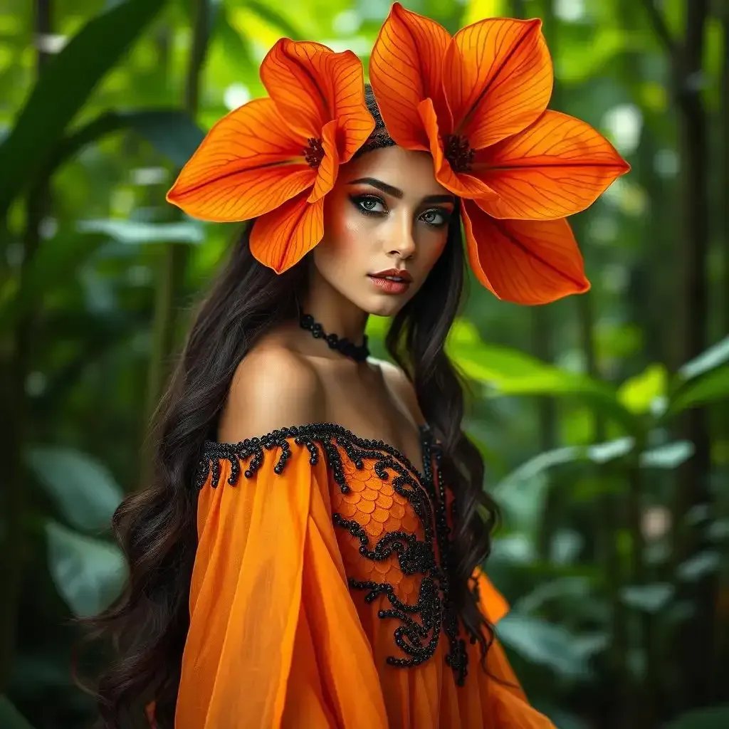 Awesome Tiger Lily Flower Costume Ideas - Lilyflower