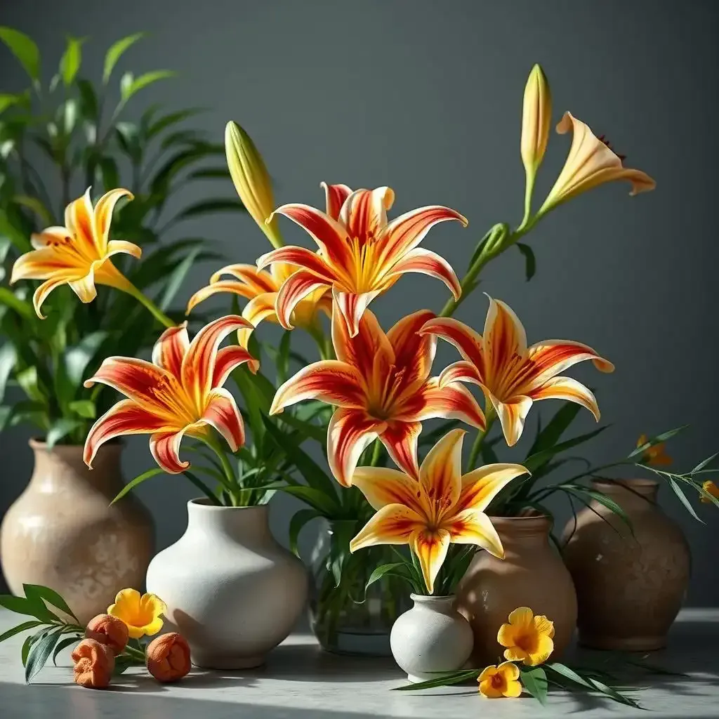 Beyond The Bomb Tiger Lily Flower Arrangements And Uses