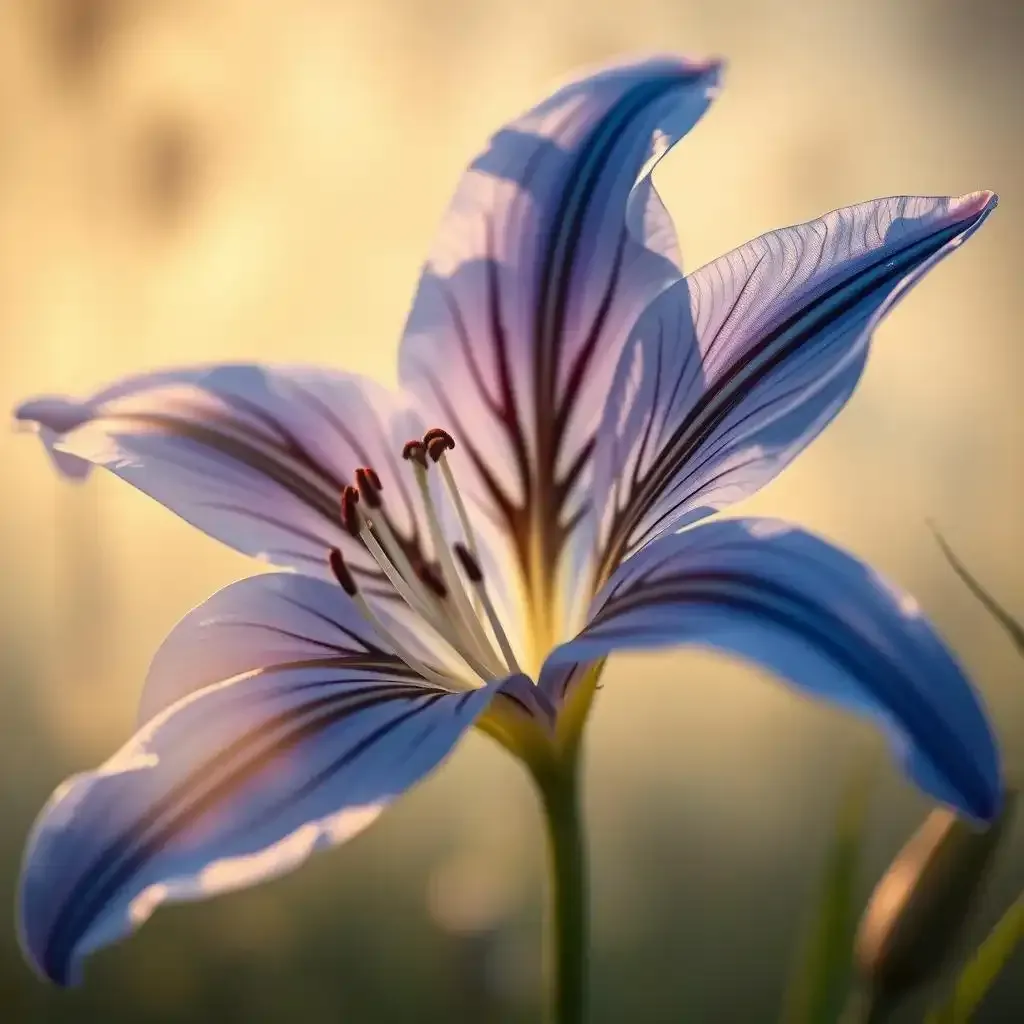 Blue Tiger Lily Flower In Art Culture And Symbolism