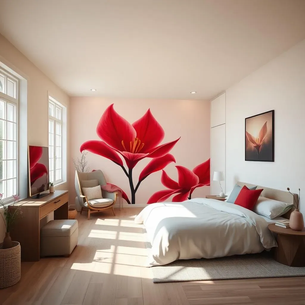 Bringing the Symbolism Home: Using Red Spider Lily Wallpaper in Your Space