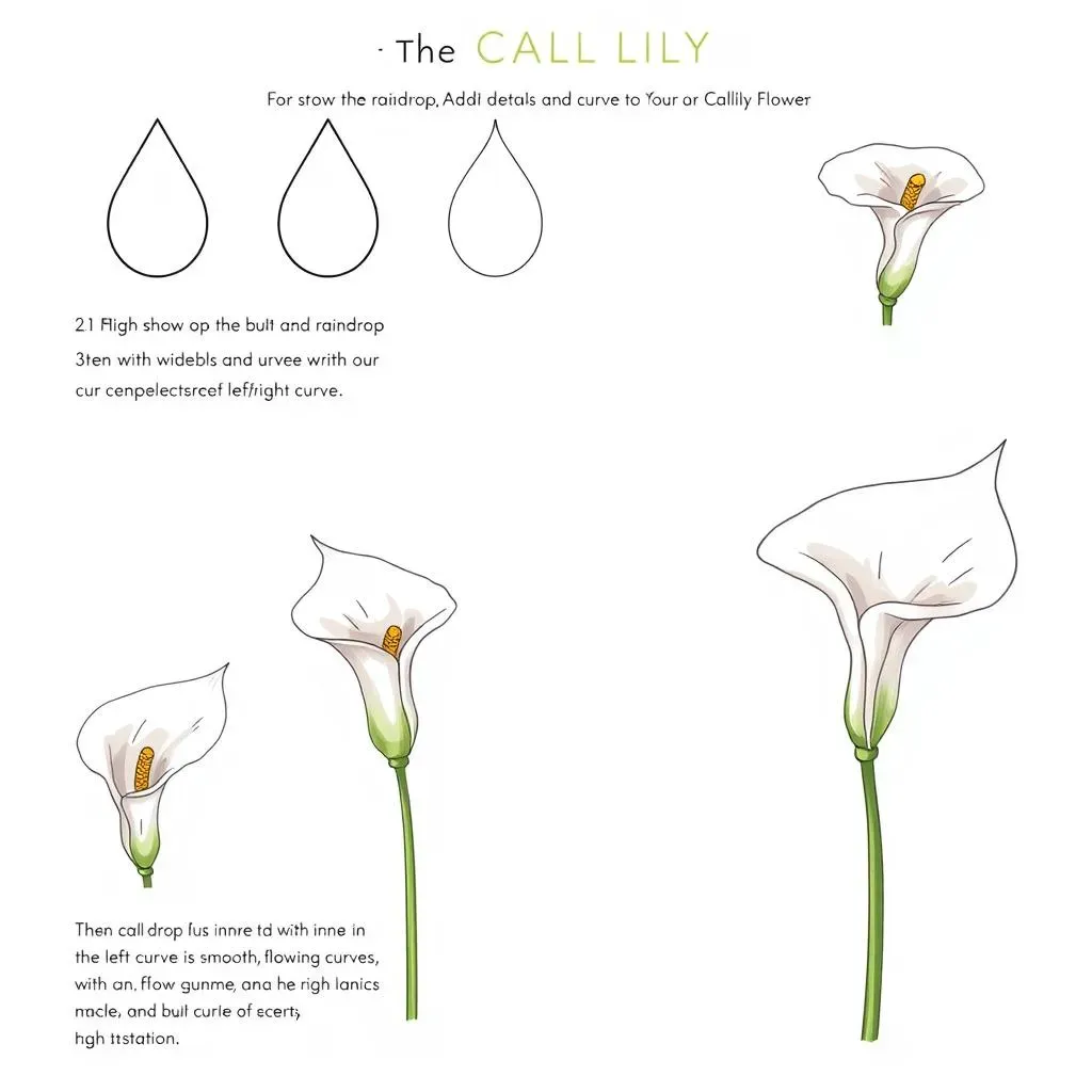 Building the Bloom: Adding Details and Curves to Your Calla Lily Flower