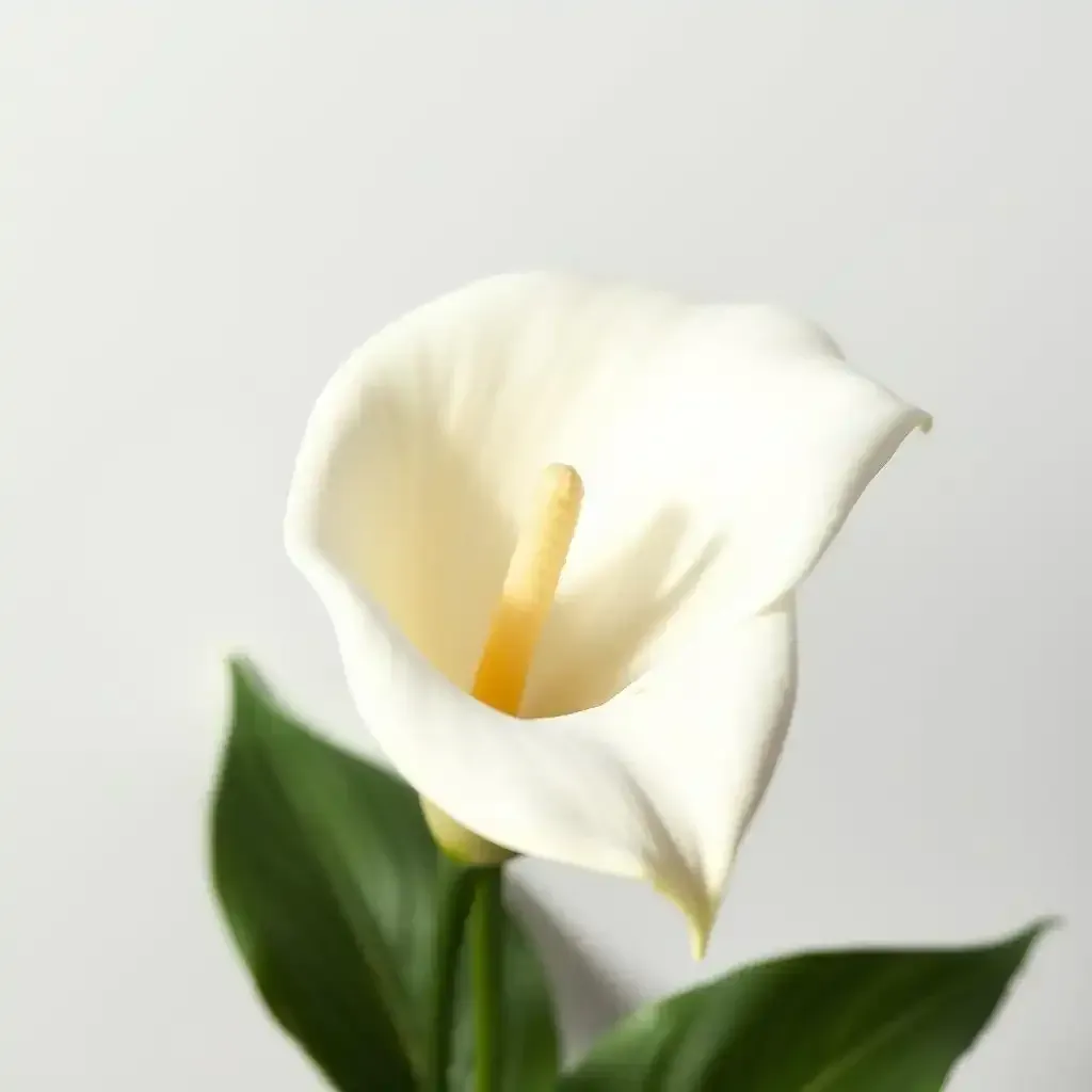 Calla Lily Birth Flower Showing The Symbolism