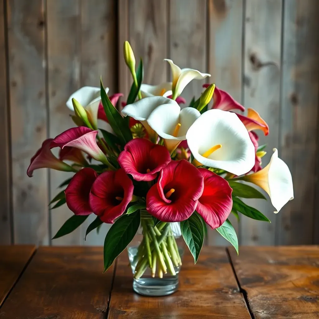 Calla Lily Floral Arrangements: Color Palettes and Combinations