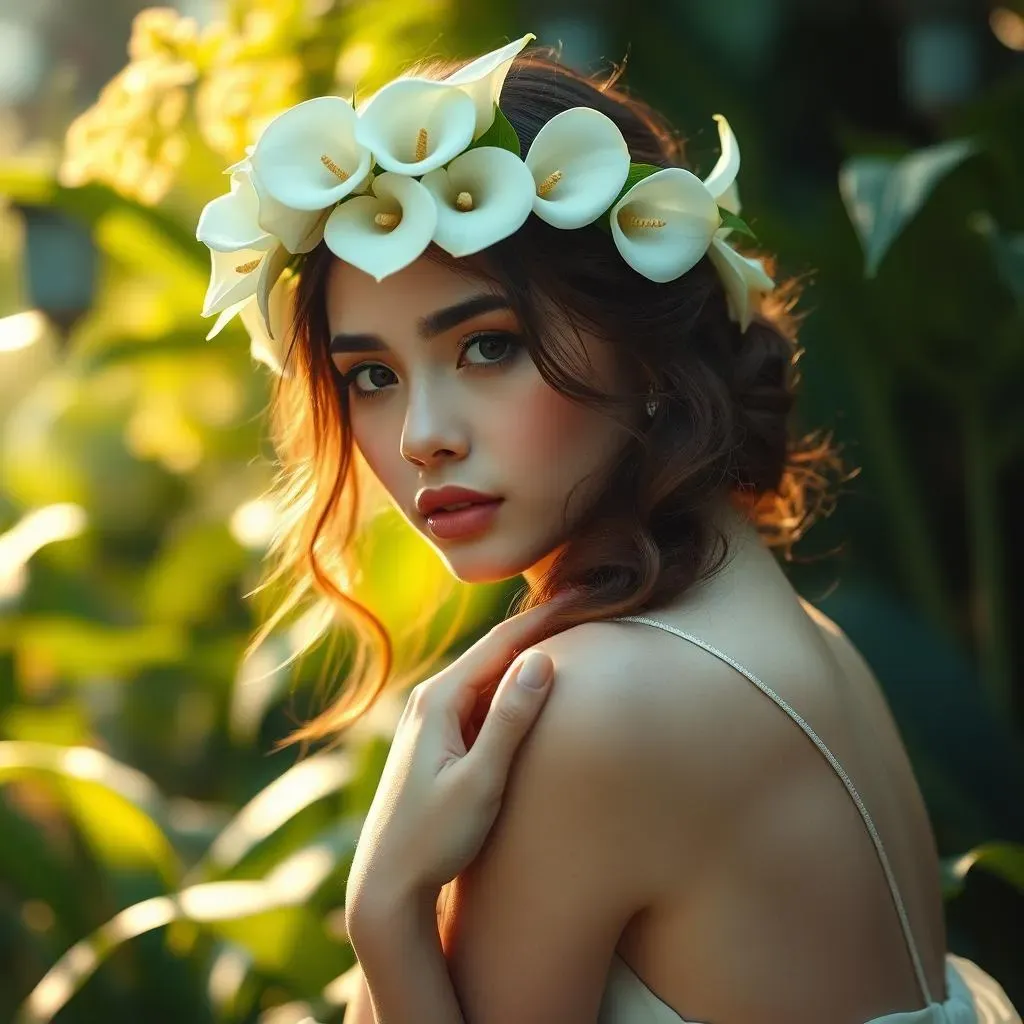 Stunning Calla Lily Flower Crown Ideas