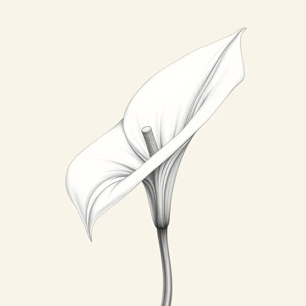 Ultimate Calla Lily Flower Drawing Guide