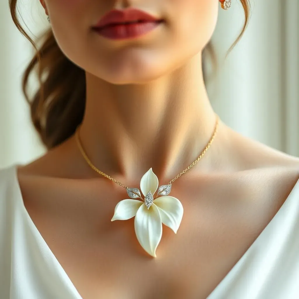 Stunning Calla Lily Flower Jewelry