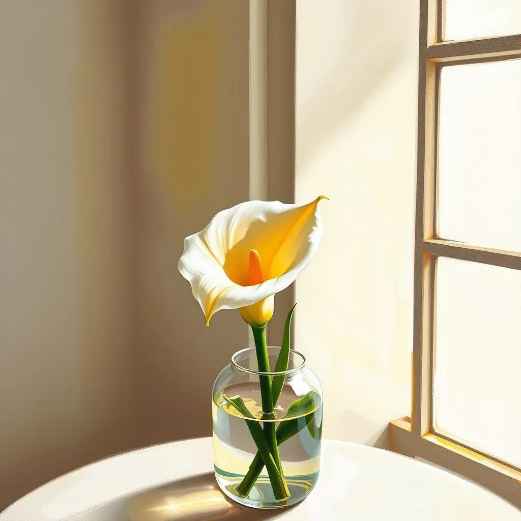 Calla Lily Flower Pictures in Art and Design