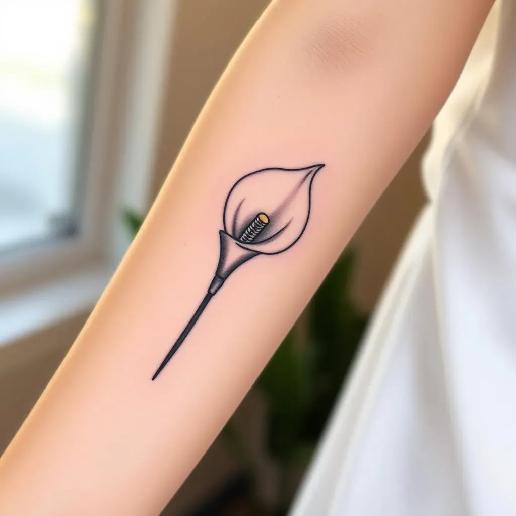 Ultimate Calla Lily Flower Tattoo Meaning