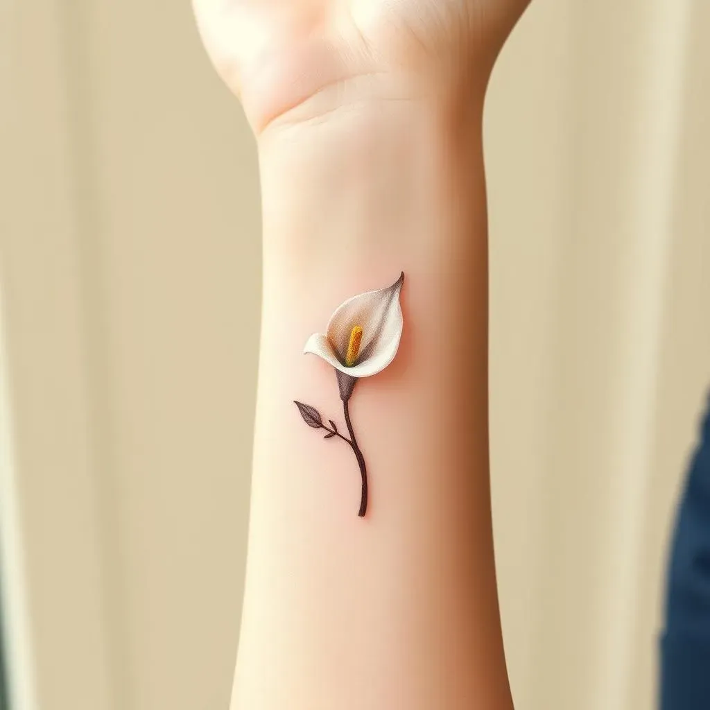 Calla Lily Tattoo Designs: Inspiration and Ideas