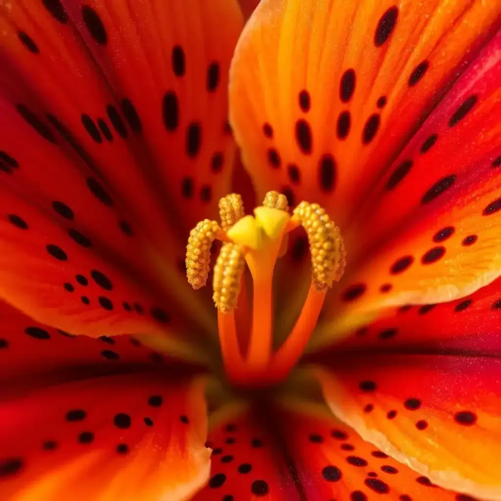 Captivating Closeup Pictures Of Tiger Lily Flowers Details And Textures