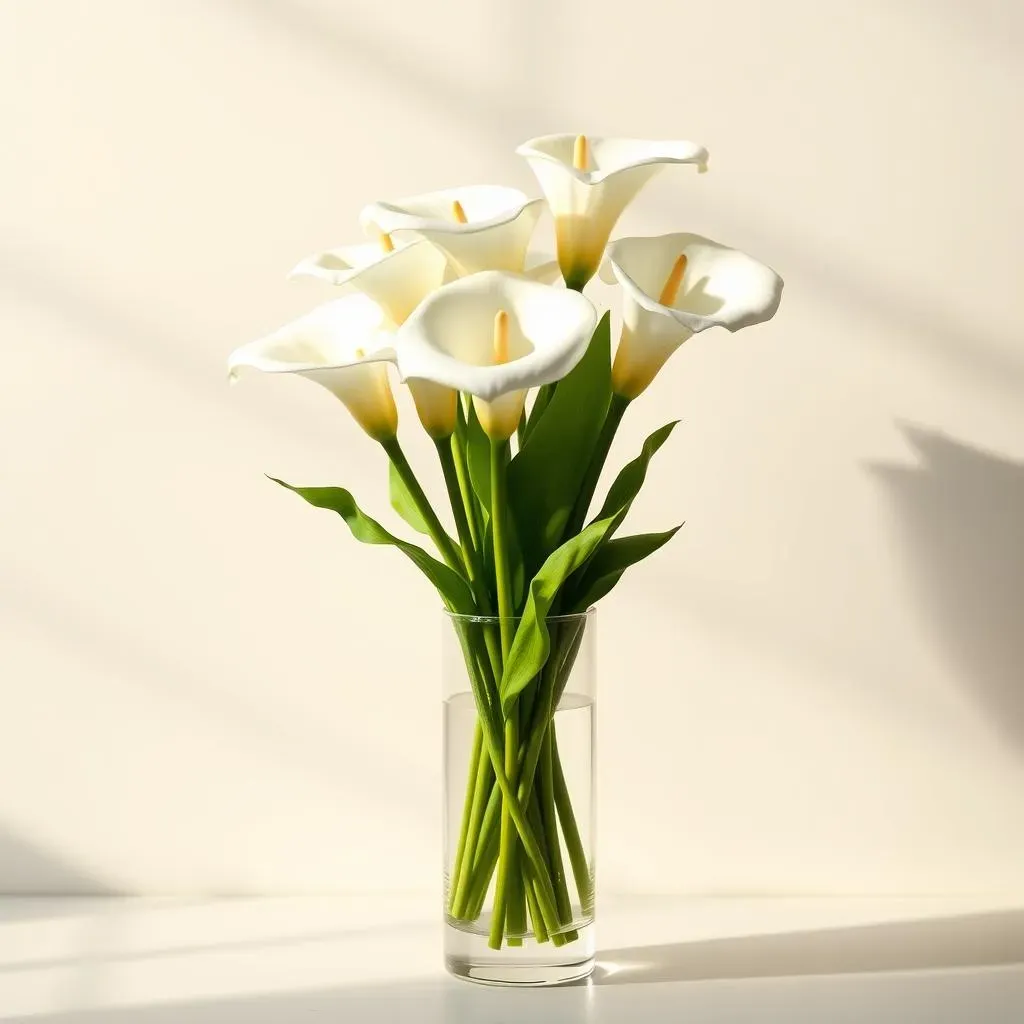 Caring for Your Tall Calla Lily Arrangement