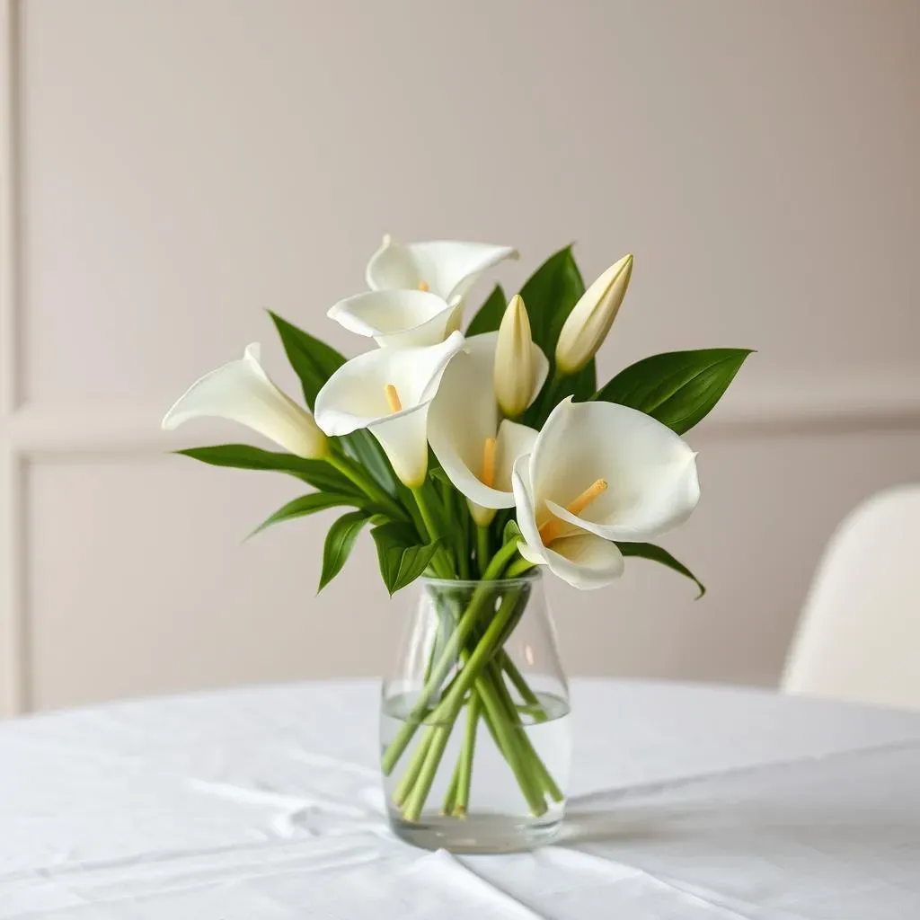 Caring for Your White Calla Lily Flower Arrangement