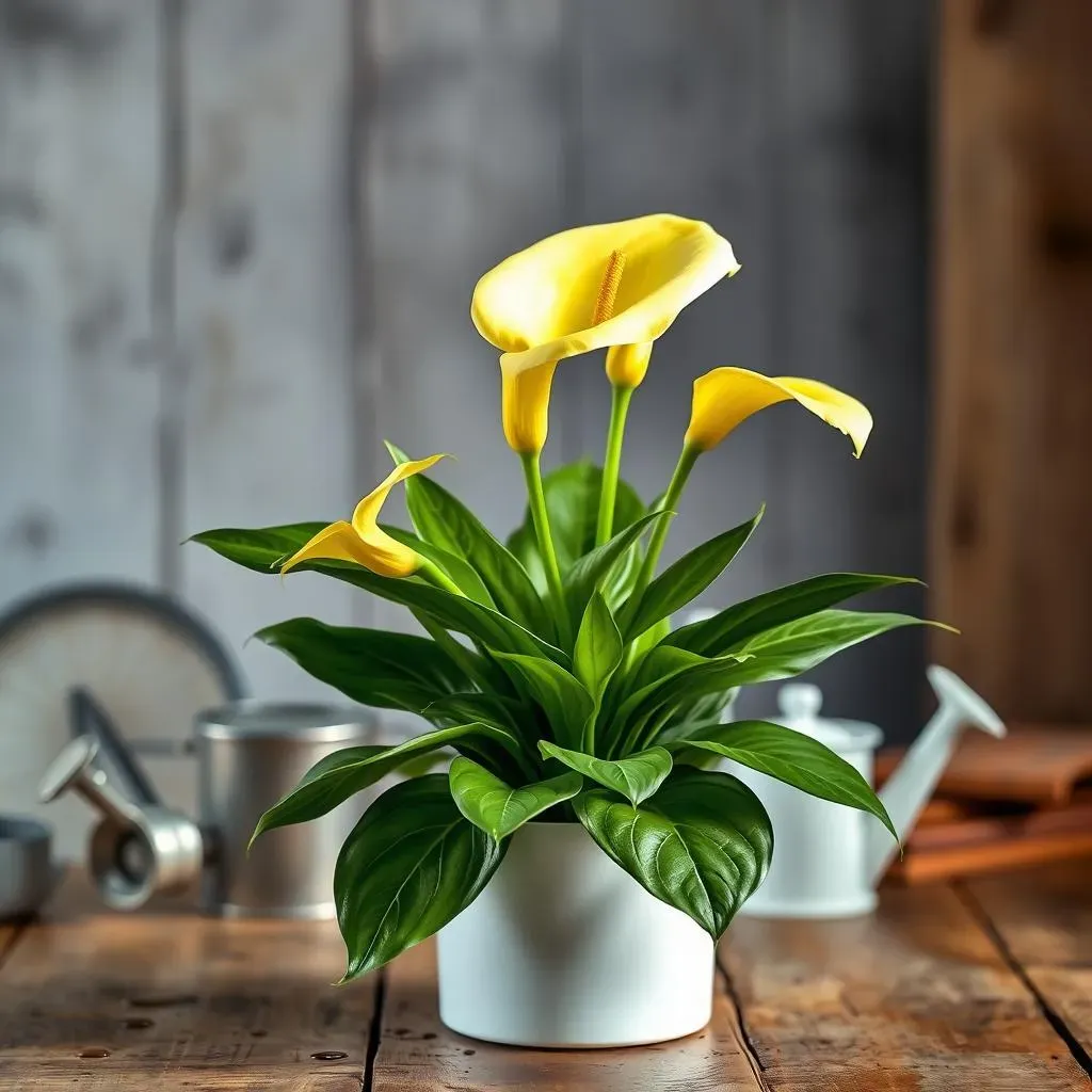 Caring for Your Yellow Calla Lilies: Tips for Success