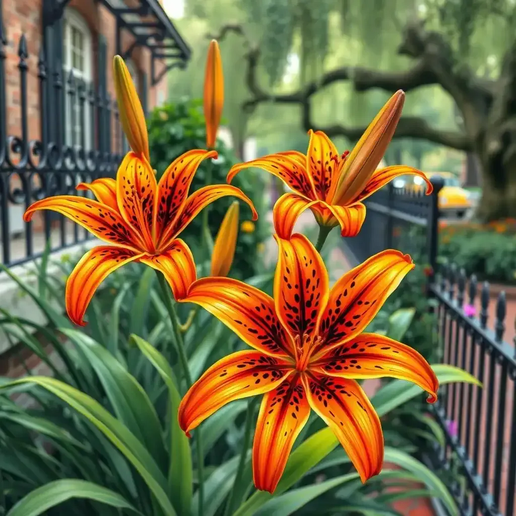 Charleston Sc's Amazing Tiger Lily Flower Guide