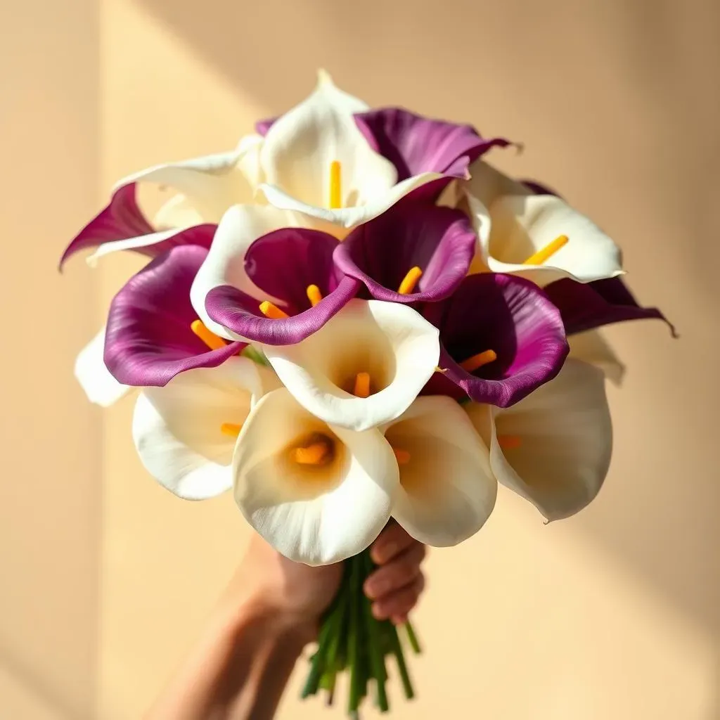 Choosing the Right Calla Lilies for Your Hand Bouquet