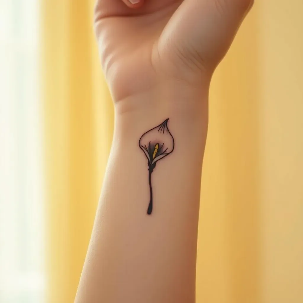 Choosing Your Calla Lily Tattoo: Meaning and Placement