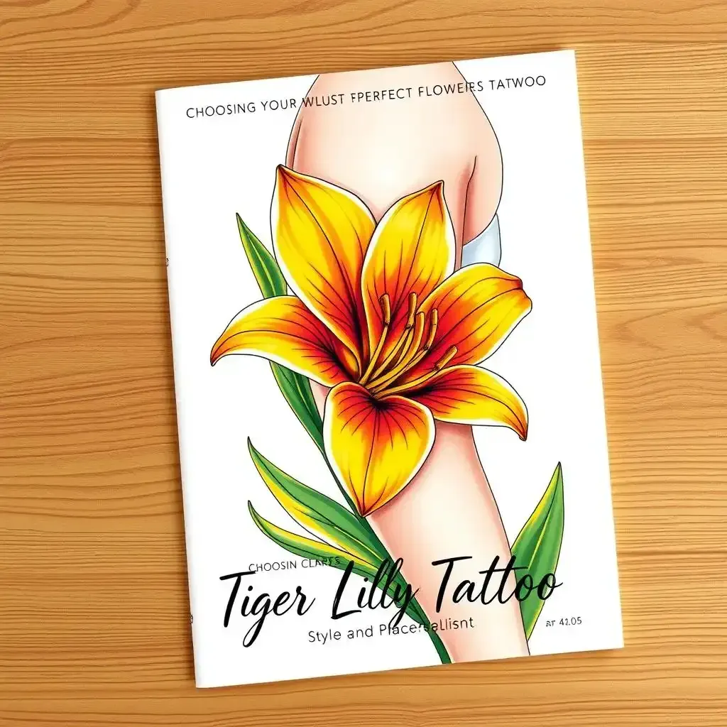 Choosing Your Perfect Tiger Lily Flower Tattoo Style And Placement