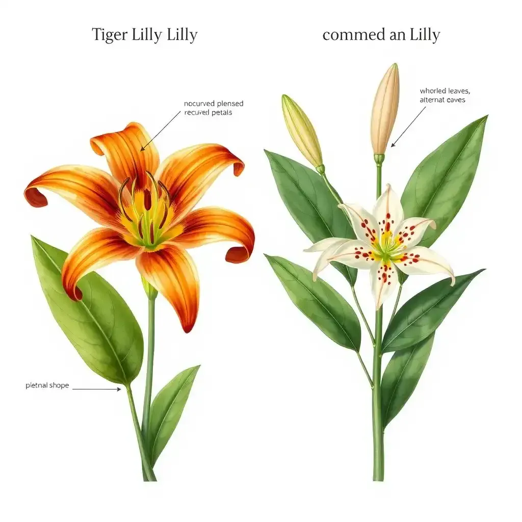 Common Mistakes In Identifying Lilies And Tiger Lilies