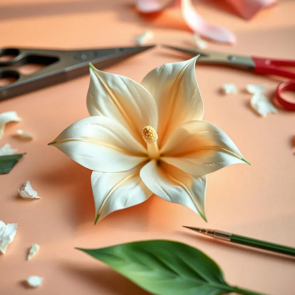 Creating Your Calla Lily Paper Flower: Materials & Templates