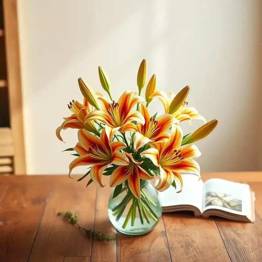 Creative Arrangements And Uses For Tiger Lily Cut Flowers