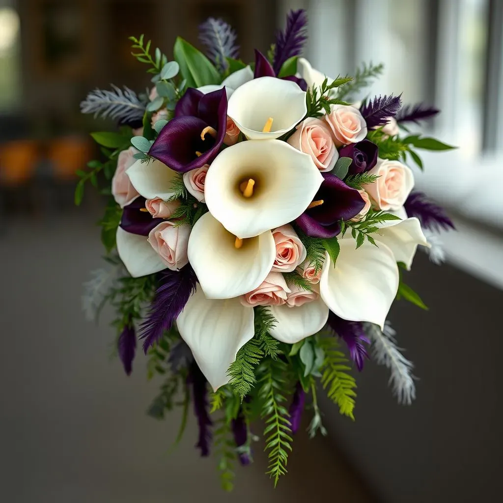 Creative Calla Lily Wedding Bouquet Ideas