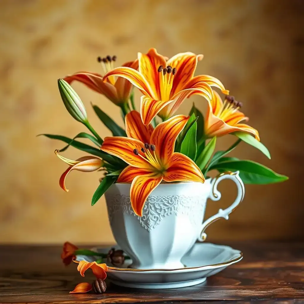 Creative Ideas For Tiger Lily Arrangements From Bouquets To Centerpieces