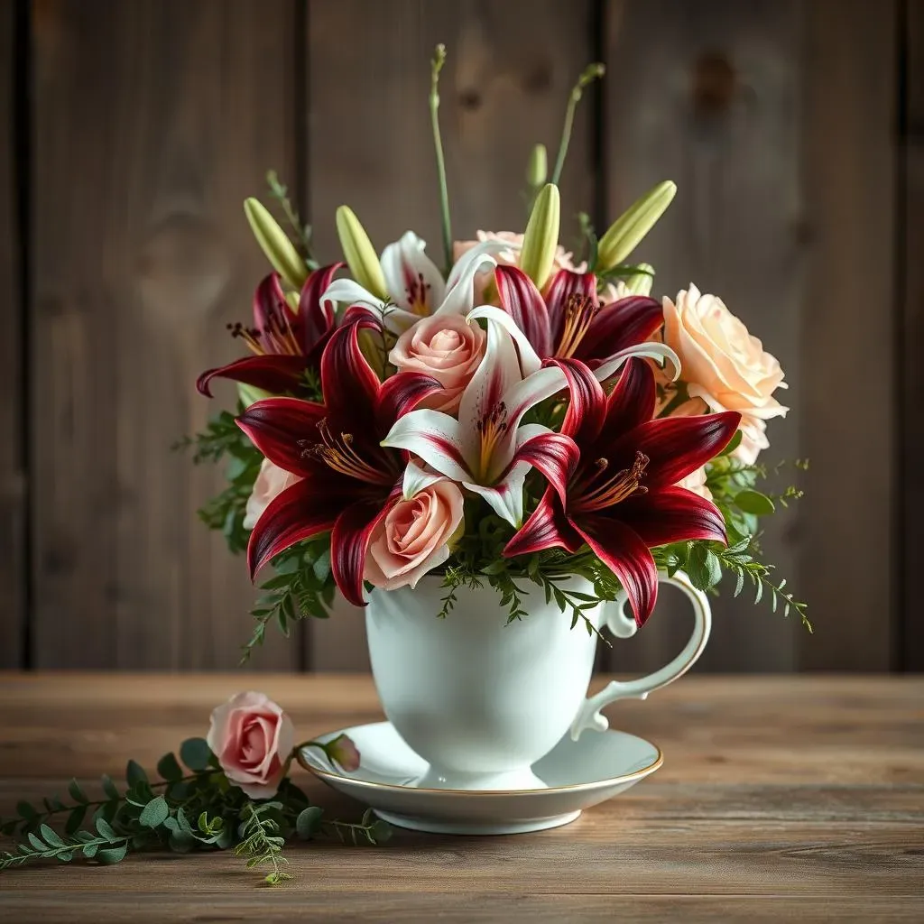 Creative Spider Lily Flower Bouquet Arrangements