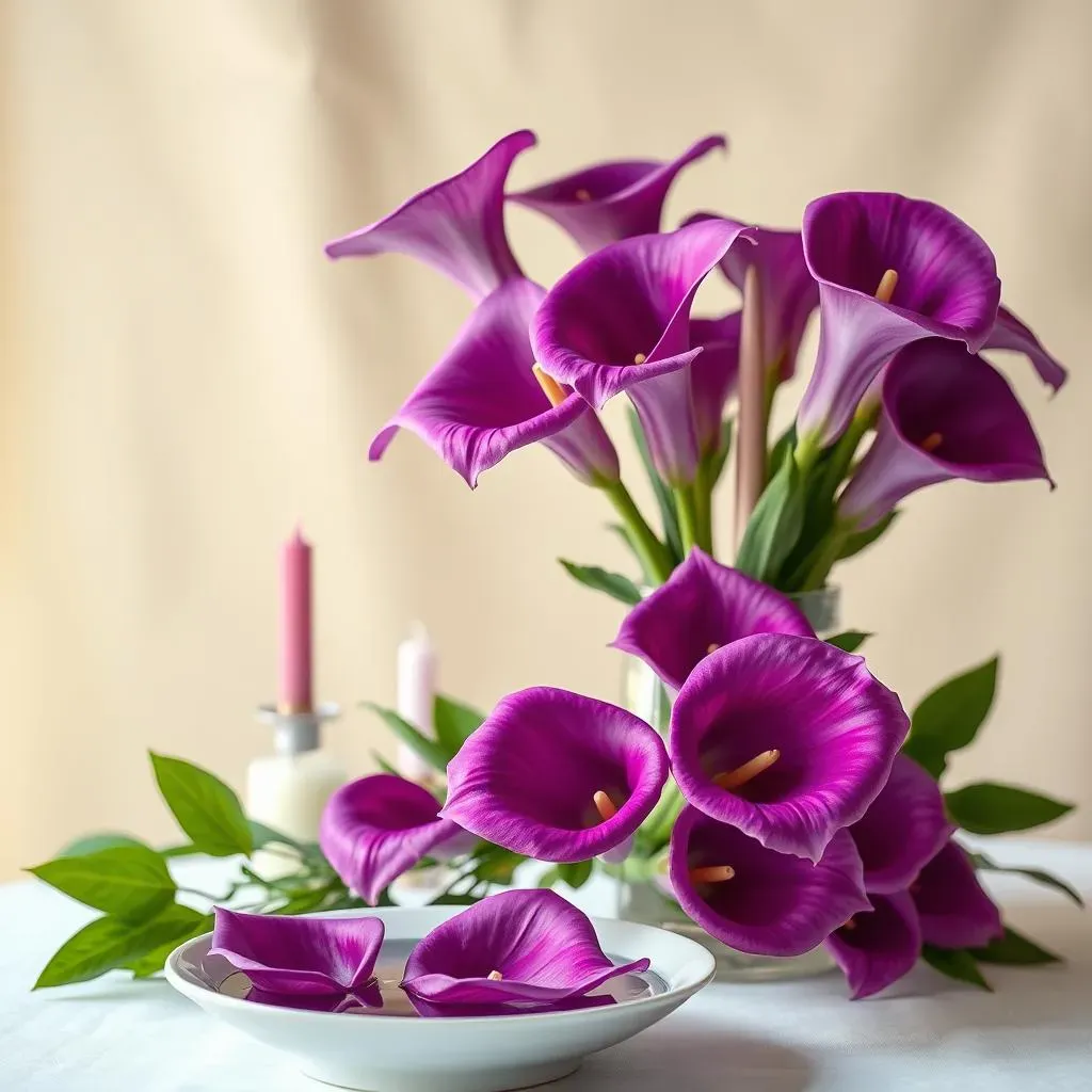 Creative Ways to Use Purple Calla Lilies in Your Home and Garden