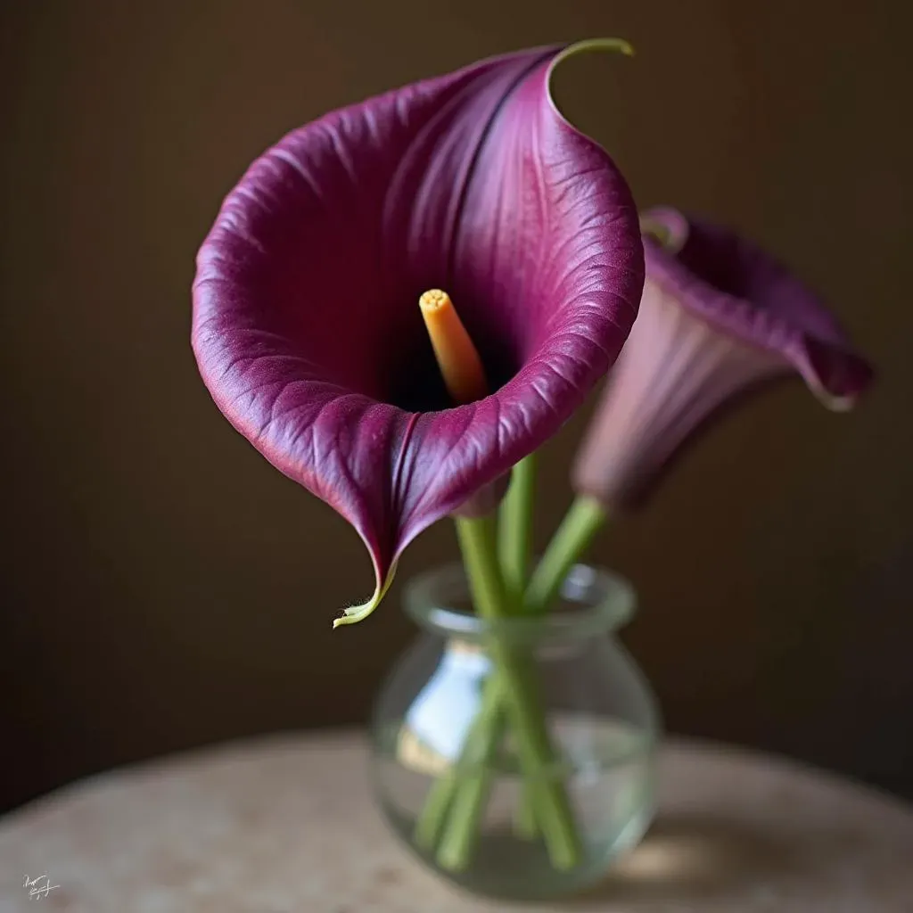 Decoding the Colors: What Purple Calla Lilies Represent