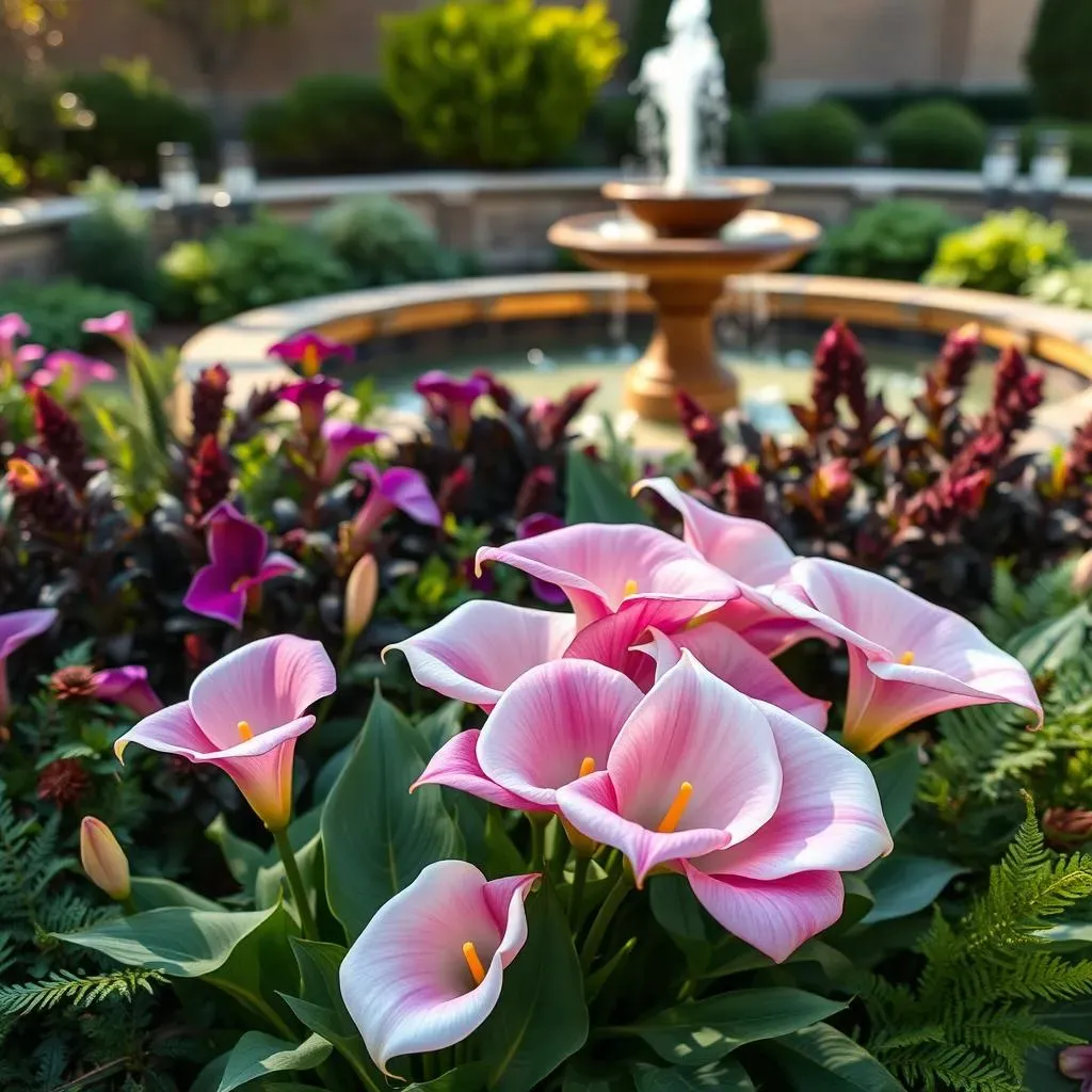 Designing with Calla Lilies: Flower Bed Ideas